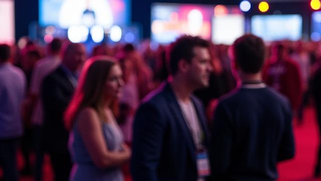 Cobertura de evento empresarial